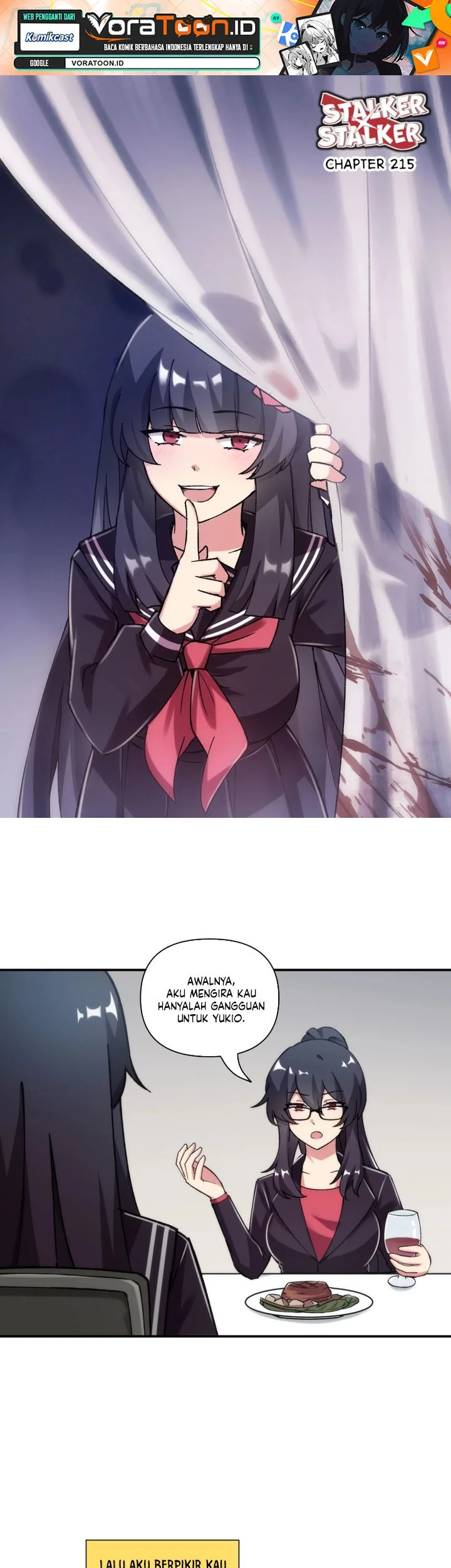 Manhua Stalker x Stalker Chapter 215 gambar 2