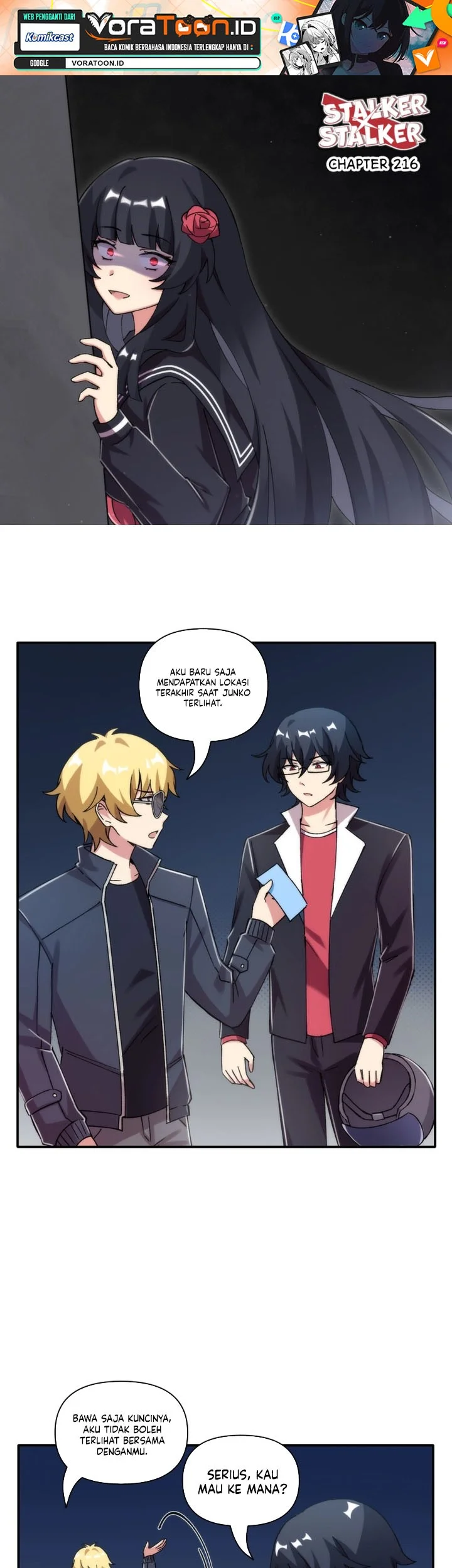 Manhua Stalker x Stalker Chapter 216 gambar 2