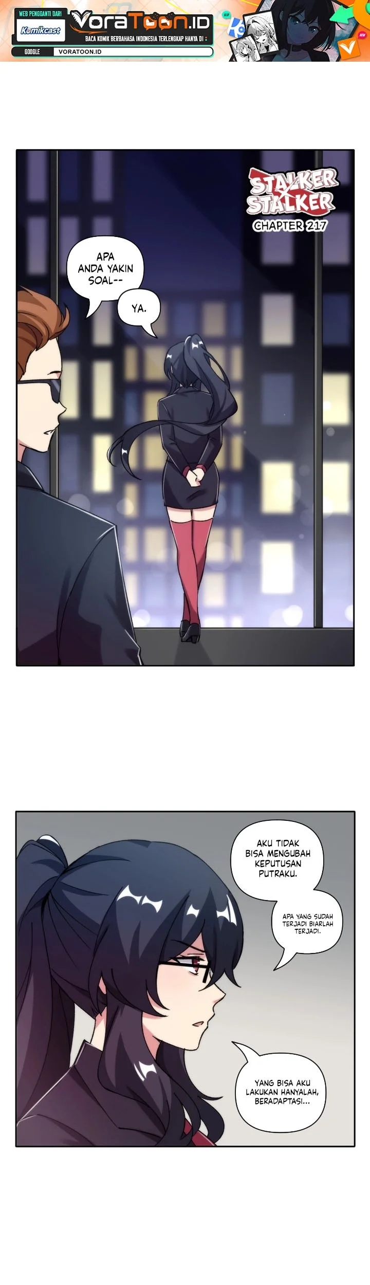Manhua Stalker x Stalker Chapter 217 gambar 2