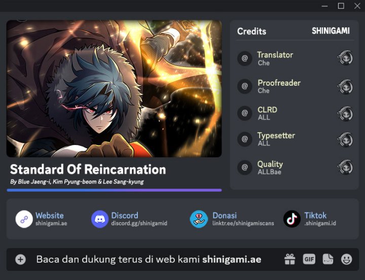Baca Komik Standard of Reincarnation Chapter 123 Gambar 1