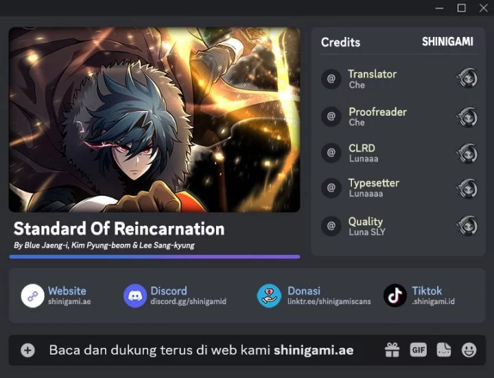 Baca Komik Standard of Reincarnation Chapter 154 Gambar 1