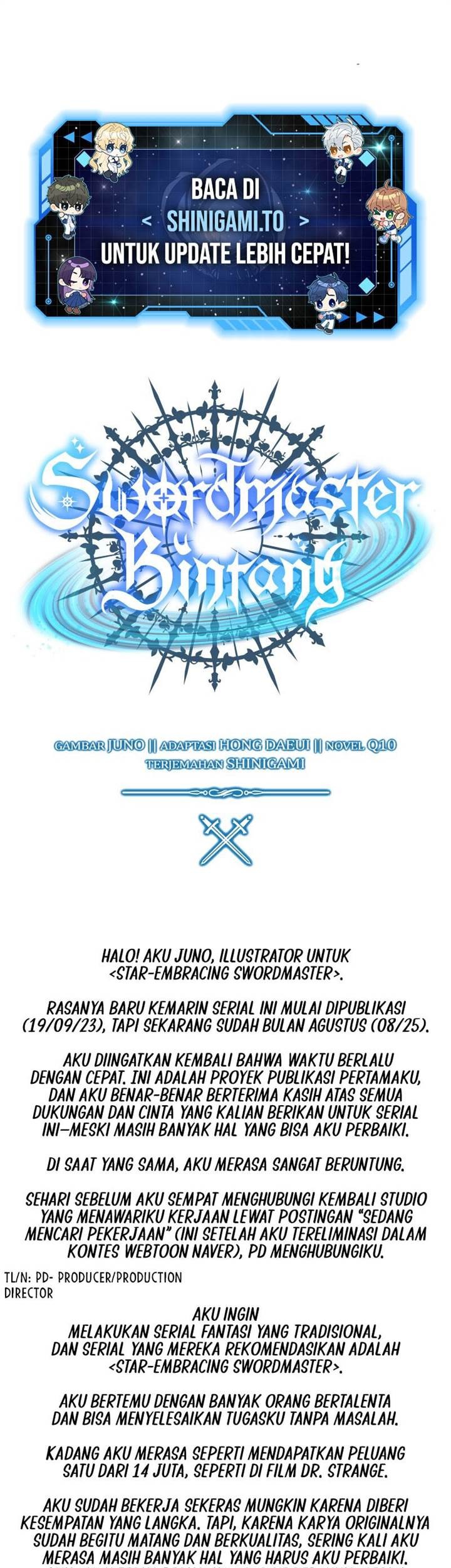 Baca Komik Star-Embracing Swordmaster Chapter 96.5 Gambar 1