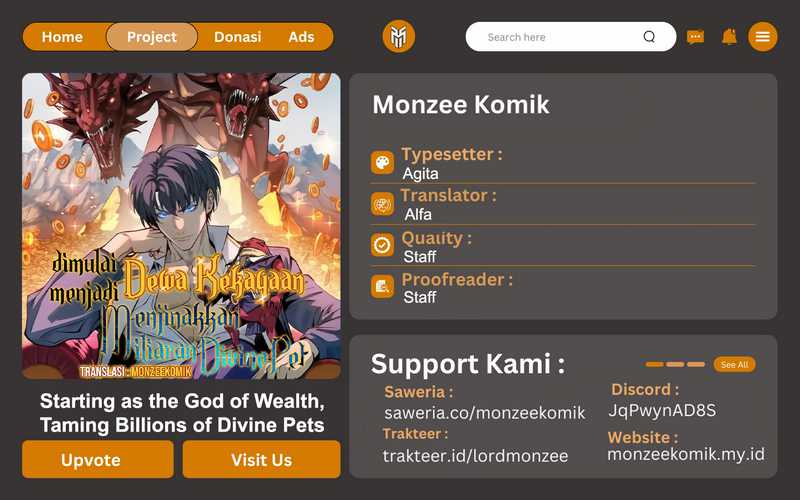 Baca Manhua Start by changing your job to the God of Wealth and taming billions of divine pets! Chapter 12 Gambar 2