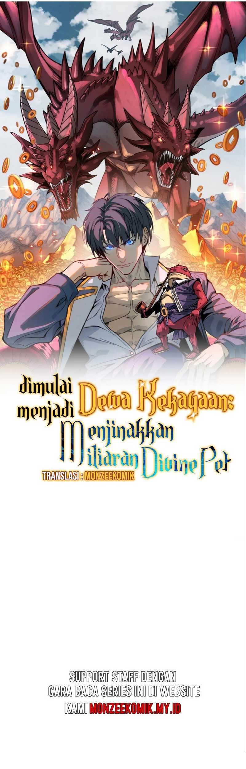Start by changing your job to the God of Wealth and taming billions of divine pets! Chapter 12 Gambar 7