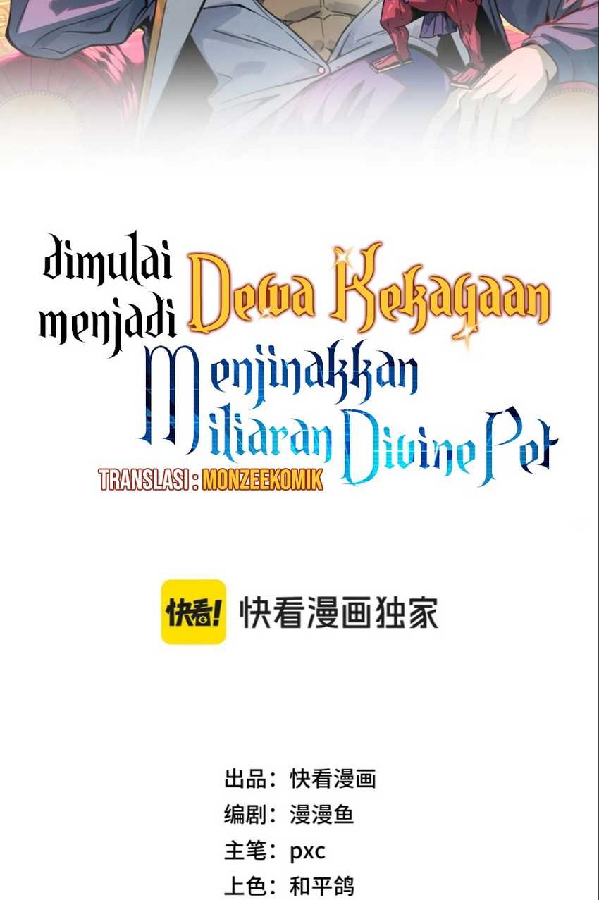 Start by changing your job to the God of Wealth and taming billions of divine pets! Chapter 13 Gambar 8