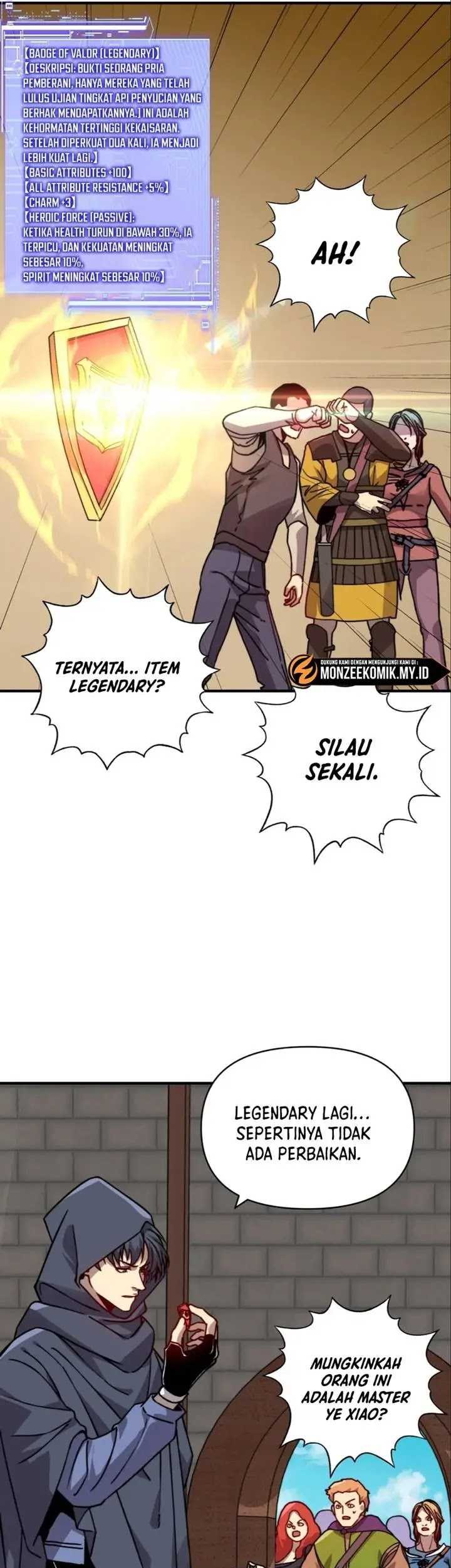 Start by changing your job to the God of Wealth and taming billions of divine pets! Chapter 17 Gambar 41
