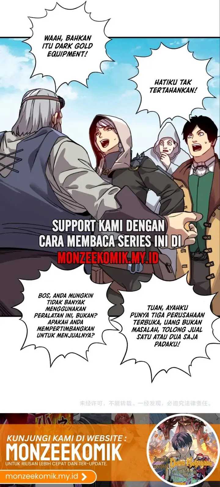 Start by changing your job to the God of Wealth and taming billions of divine pets! Chapter 17 Gambar 45