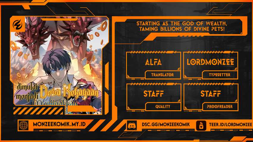 Baca Komik Start by changing your job to the God of Wealth and taming billions of divine pets! Chapter 21 Gambar 1