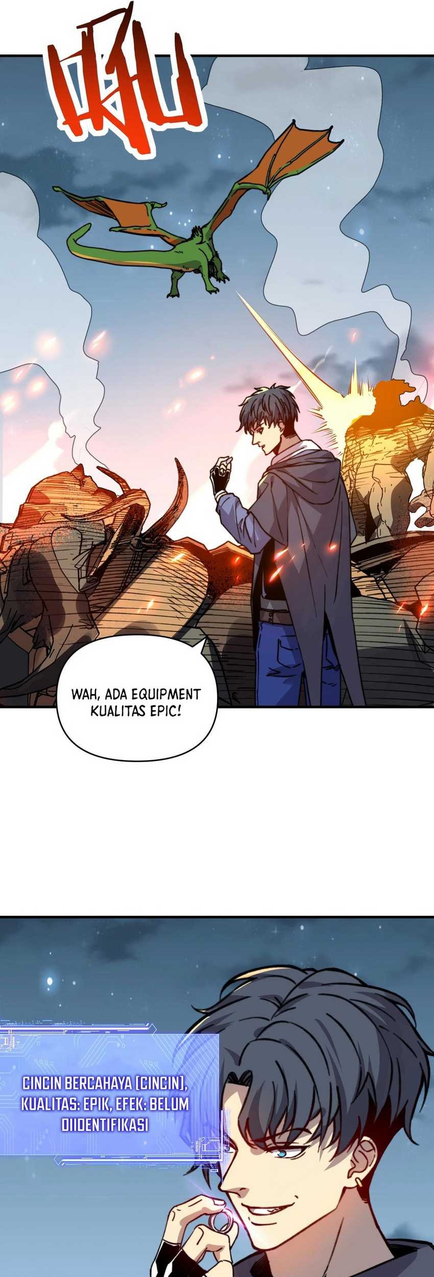 Start by changing your job to the God of Wealth and taming billions of divine pets! Chapter 21 Gambar 18