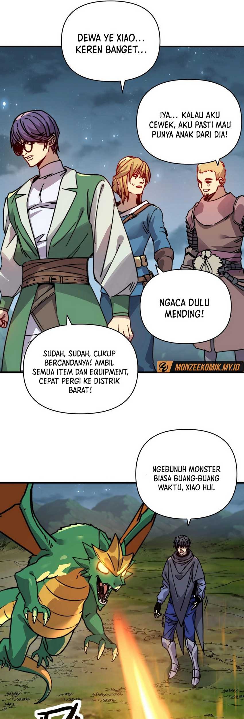 Start by changing your job to the God of Wealth and taming billions of divine pets! Chapter 21 Gambar 38
