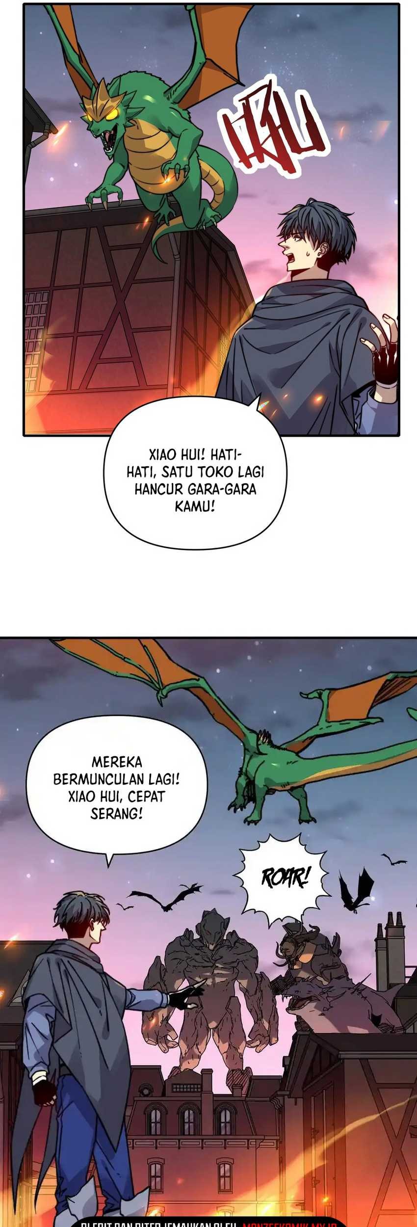 Start by changing your job to the God of Wealth and taming billions of divine pets! Chapter 21 Gambar 12