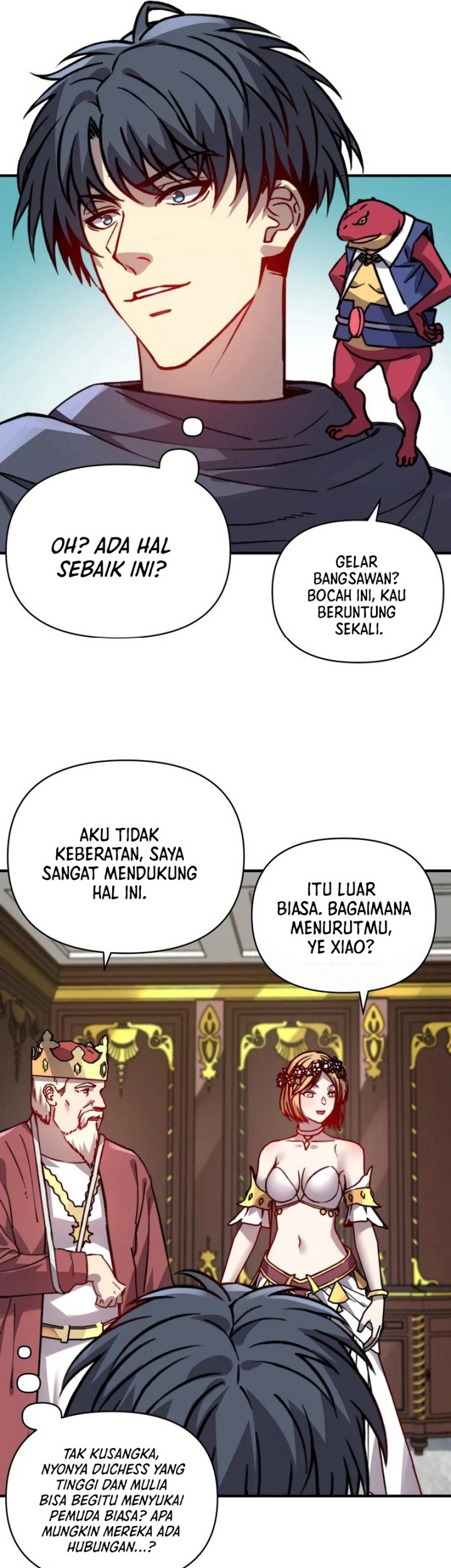 Start by changing your job to the God of Wealth and taming billions of divine pets! Chapter 23 Gambar 18