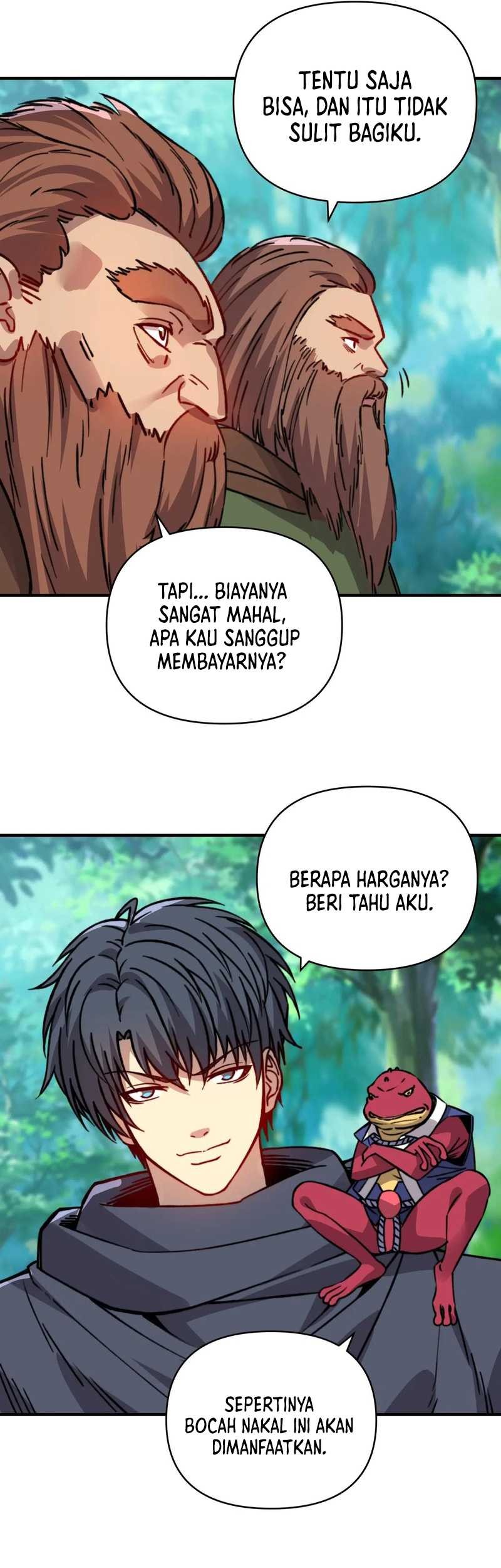 Start by changing your job to the God of Wealth and taming billions of divine pets! Chapter 25 Gambar 20