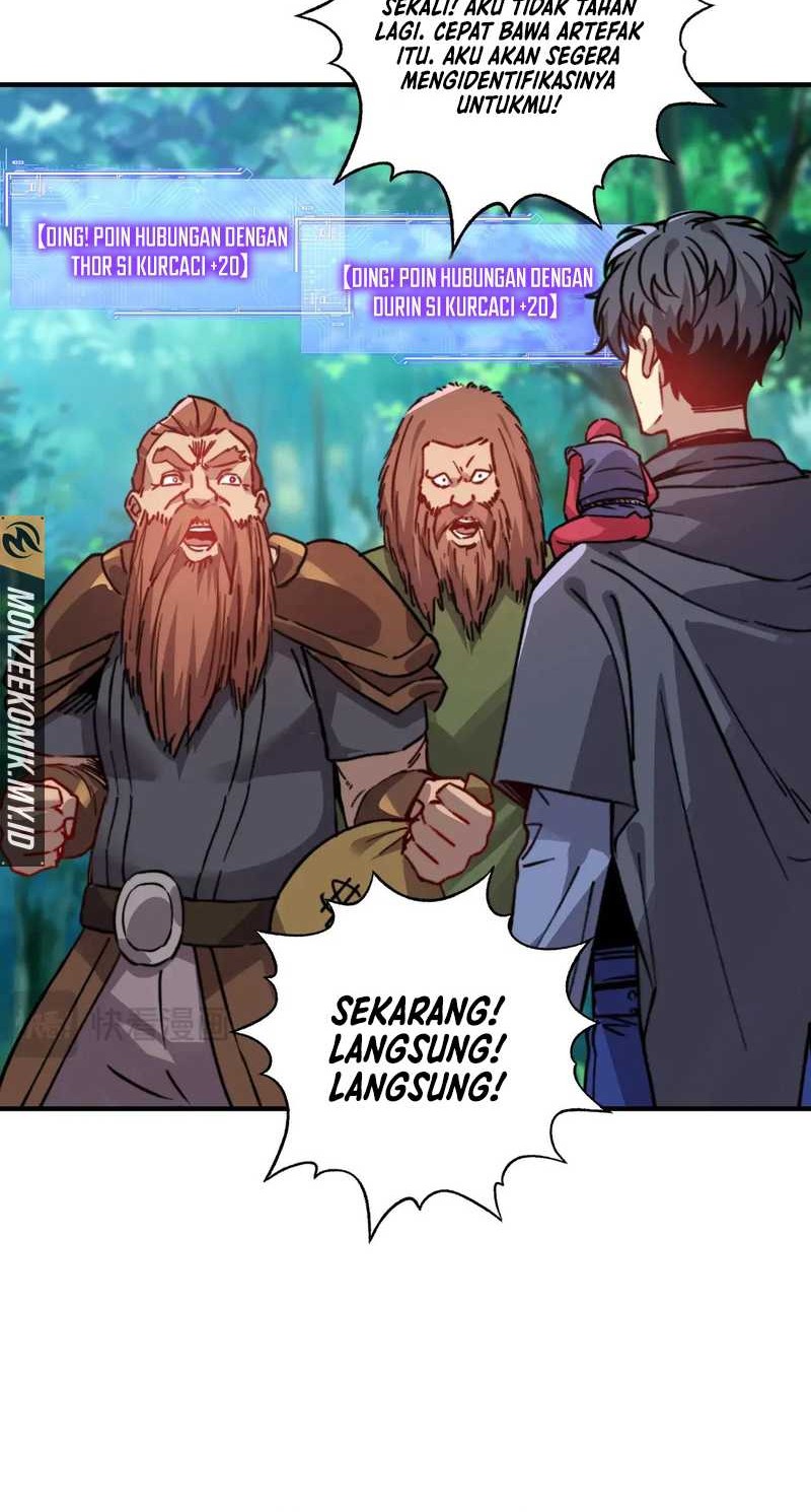 Start by changing your job to the God of Wealth and taming billions of divine pets! Chapter 25 Gambar 27
