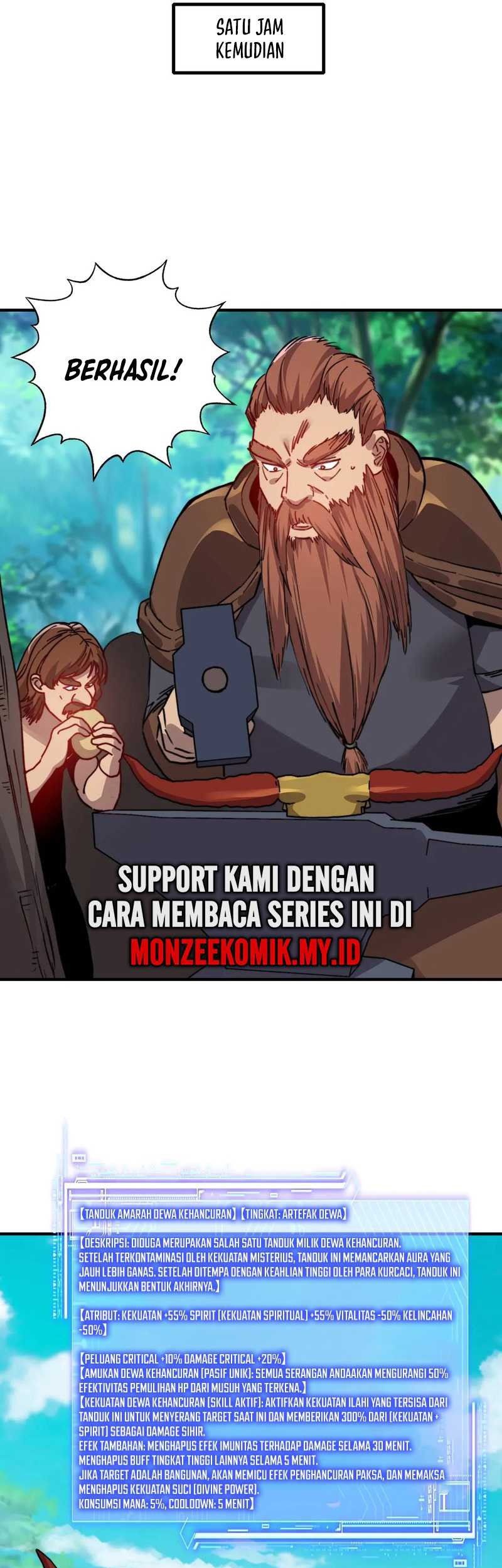 Start by changing your job to the God of Wealth and taming billions of divine pets! Chapter 25 Gambar 28