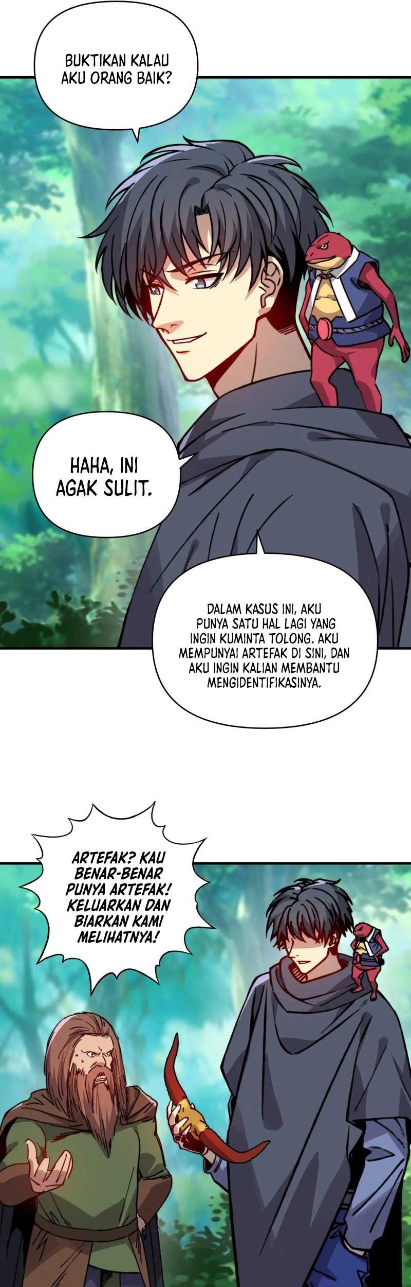 Start by changing your job to the God of Wealth and taming billions of divine pets! Chapter 25 Gambar 14