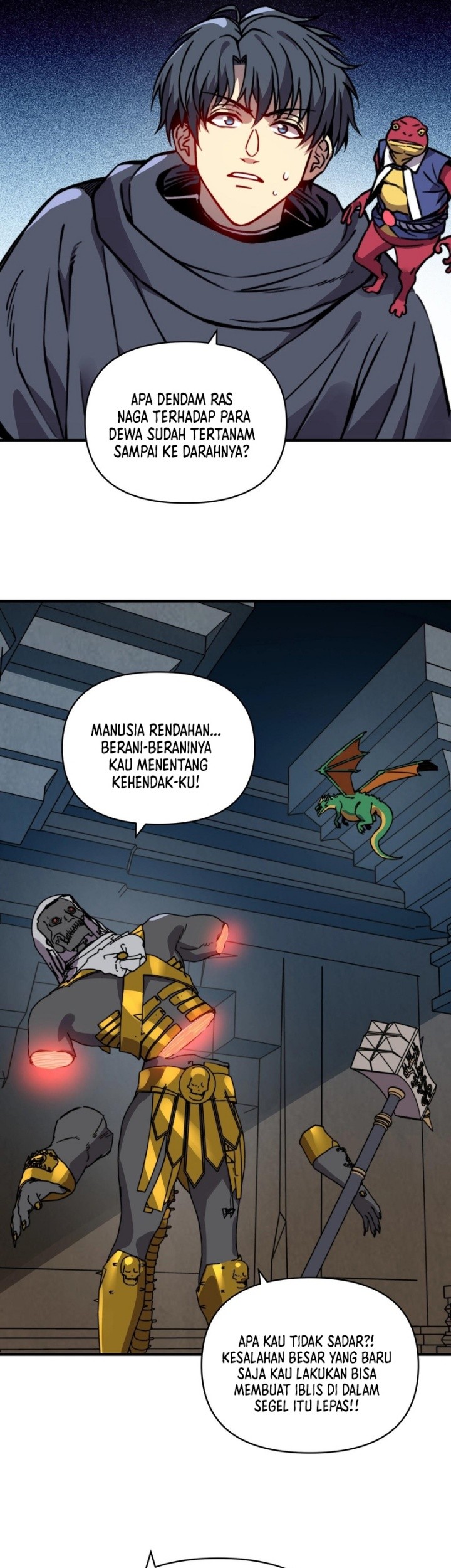 Start by changing your job to the God of Wealth and taming billions of divine pets! Chapter 27 Gambar 28