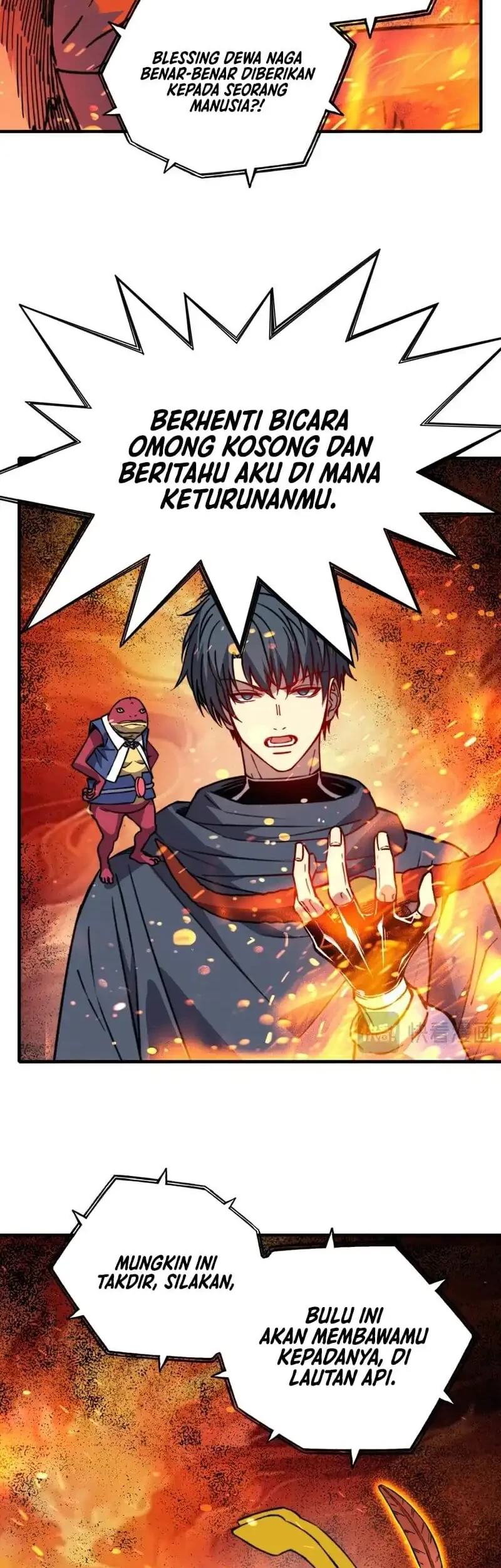 Start by changing your job to the God of Wealth and taming billions of divine pets! Chapter 28 Gambar 8