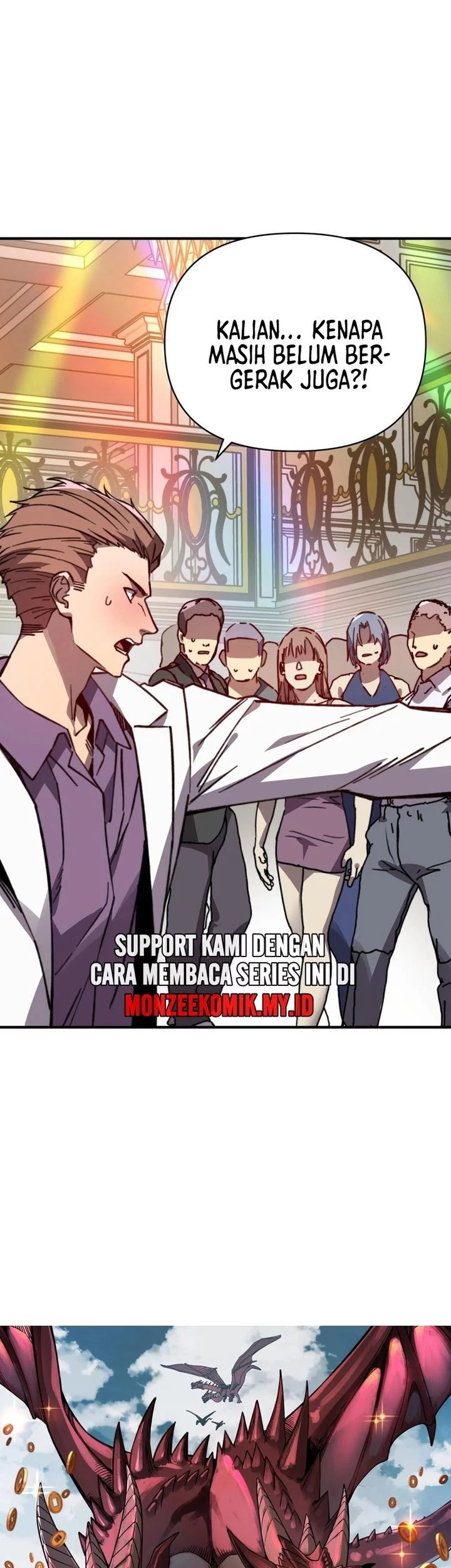 Start by changing your job to the God of Wealth and taming billions of divine pets! Chapter 34 Gambar 3