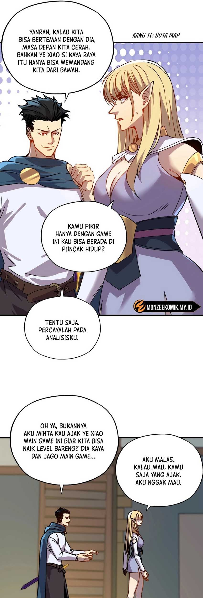 Start by changing your job to the God of Wealth and taming billions of divine pets! Chapter 6 Gambar 49