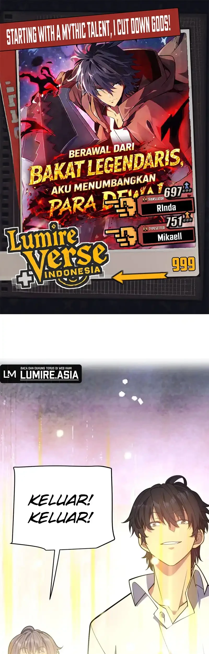 Komik Starting with a Mythic Talent, I Cut Down Gods! Chapter 10 gambar nomor 1