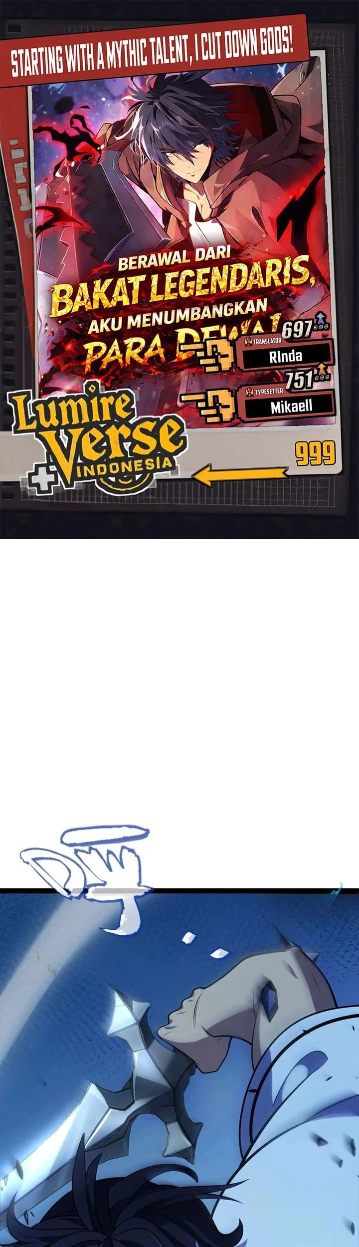 starting with a mythic talent i cut down gods chapter 12 - Page 1