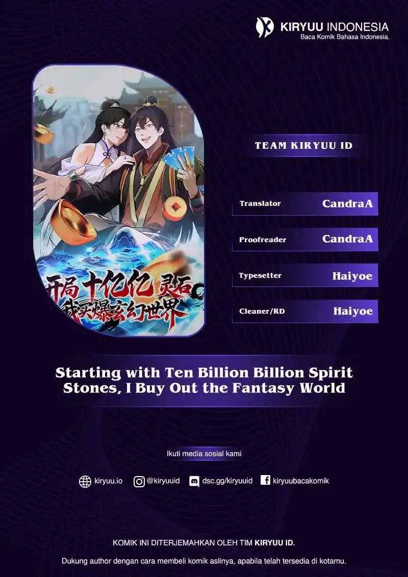 Komik Starting with Ten Billion Billion Spirit Stones, I Buy Out the Fantasy World Chapter 25 gambar 1