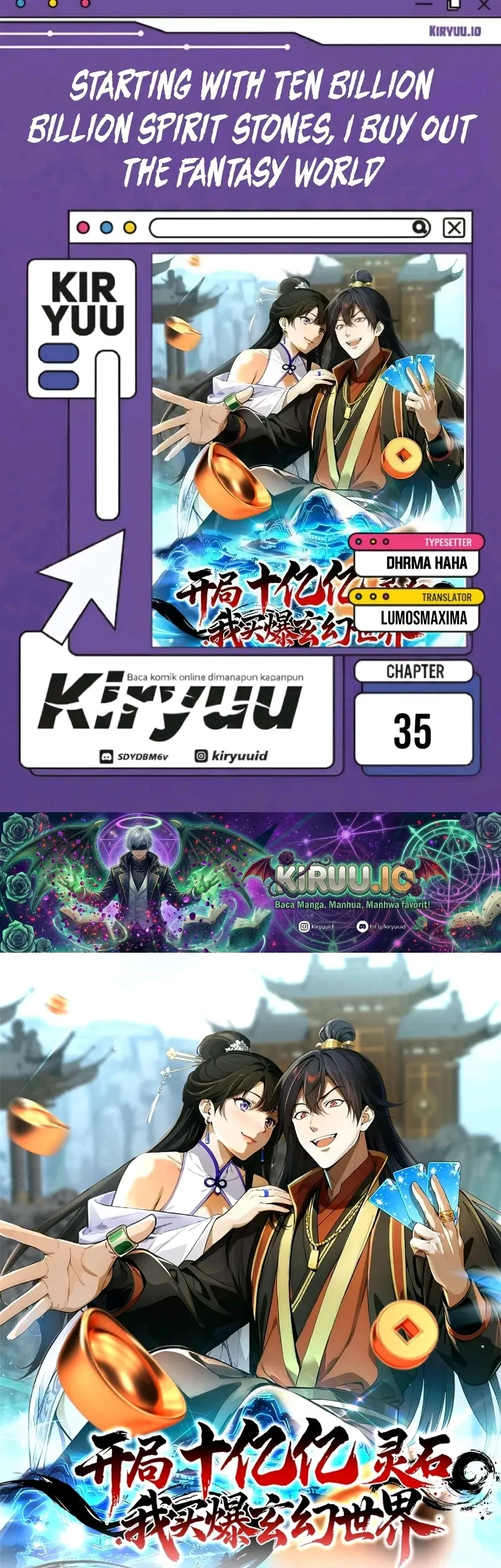 Komik Starting with Ten Billion Billion Spirit Stones, I Buy Out the Fantasy World Chapter 35 gambar 1