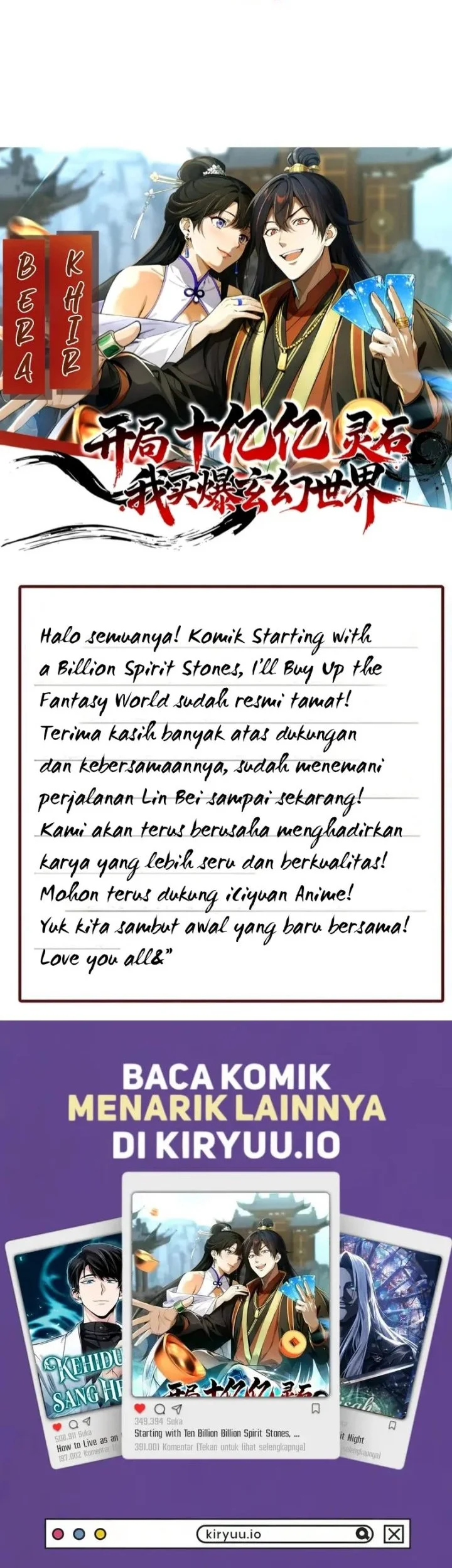 Starting with Ten Billion Billion Spirit Stones, I Buy Out the Fantasy World Chapter 39 Gambar 18