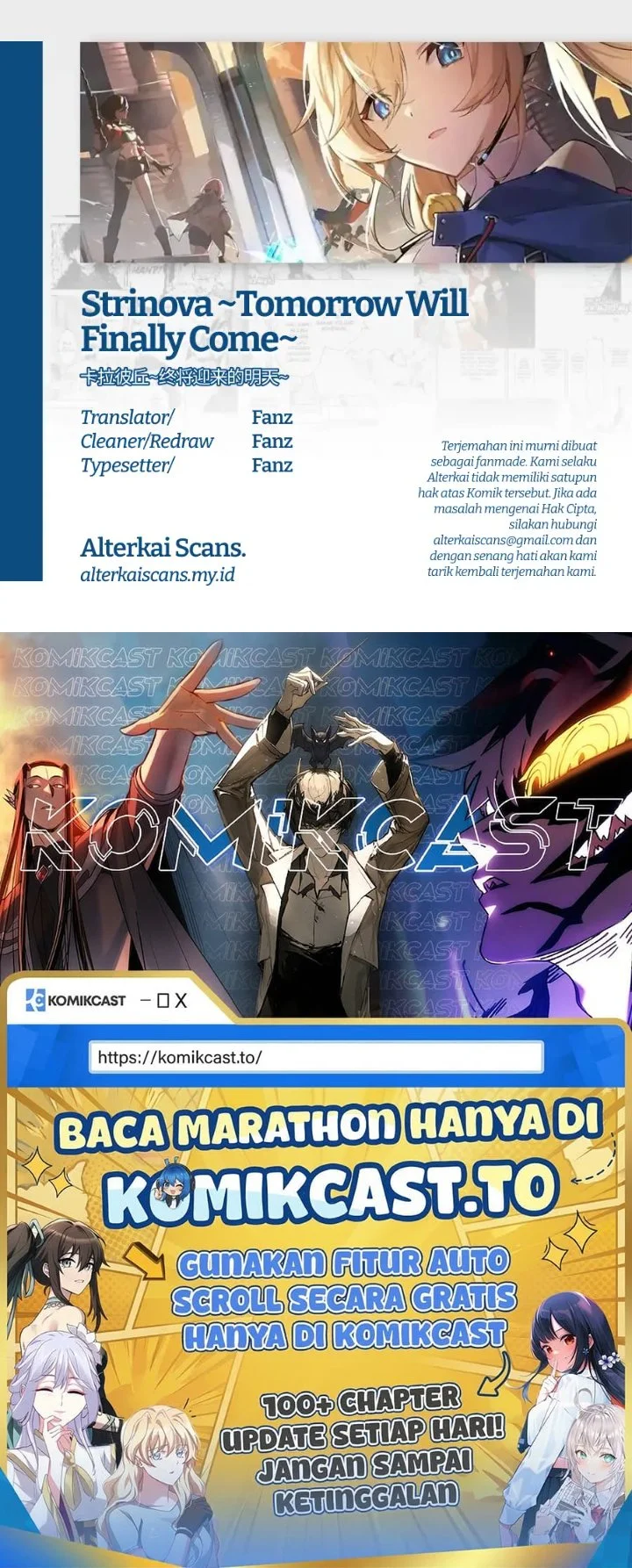 Strinova ~Tomorrow Will Finally Come~ Chapter 16 Gambar 37