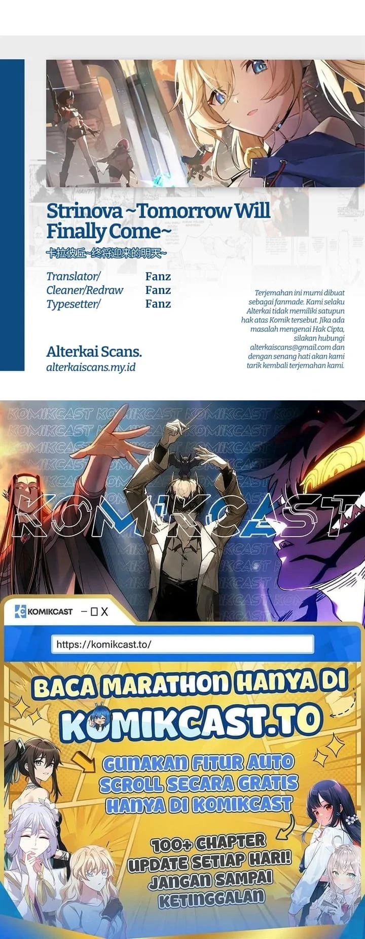 Strinova ~Tomorrow Will Finally Come~ Chapter 17 Gambar 82