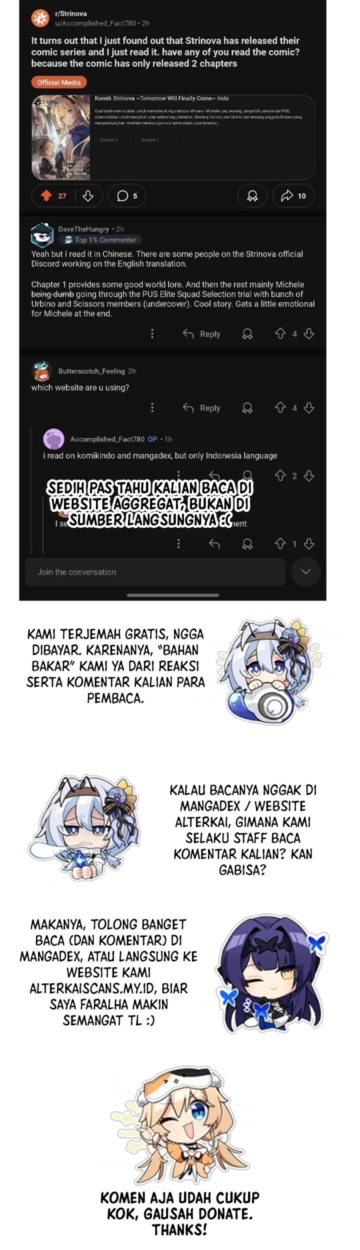 Strinova ~Tomorrow Will Finally Come~ Chapter 3 Gambar 44