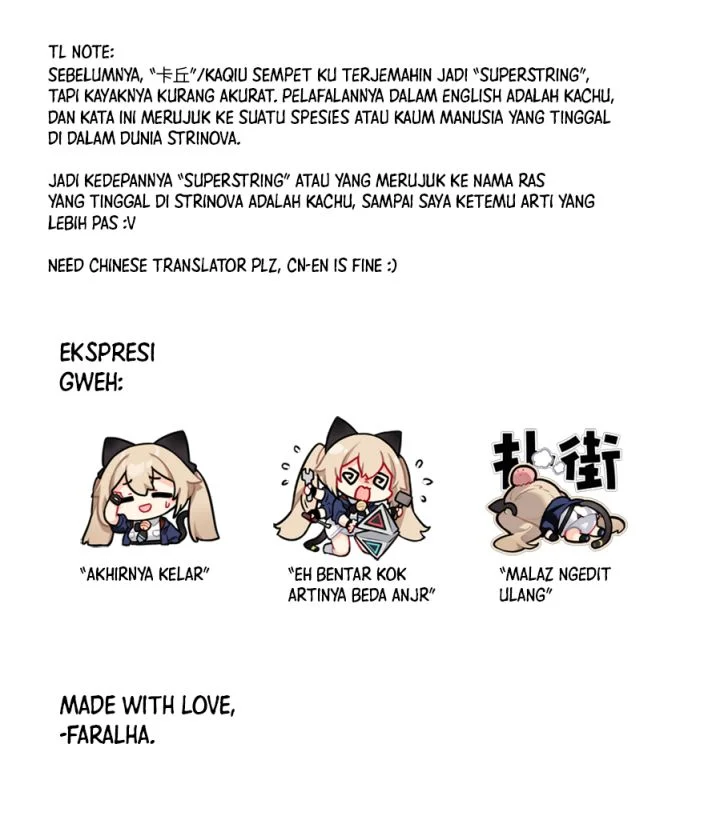 Strinova ~Tomorrow Will Finally Come~ Chapter 9 Gambar 35