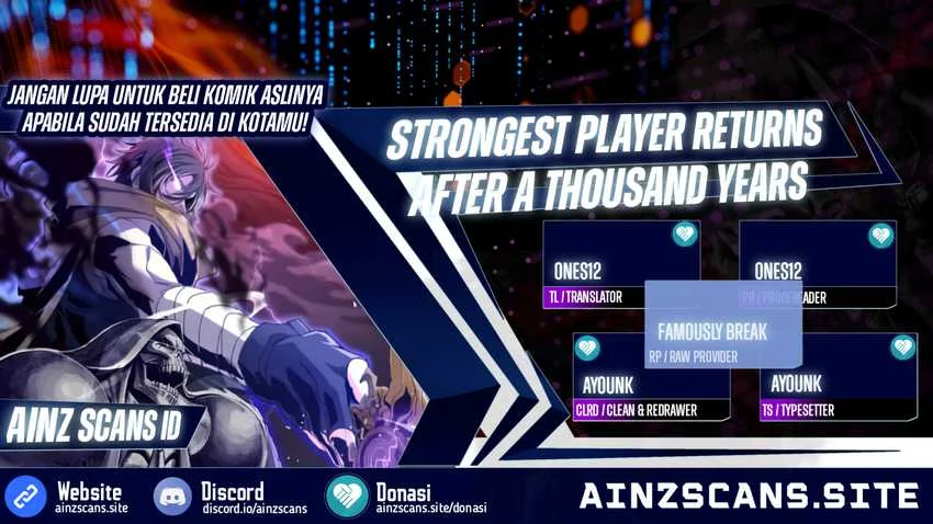 Komik Strongest Player Returns After A Thousand Years Chapter 7 gambar 1