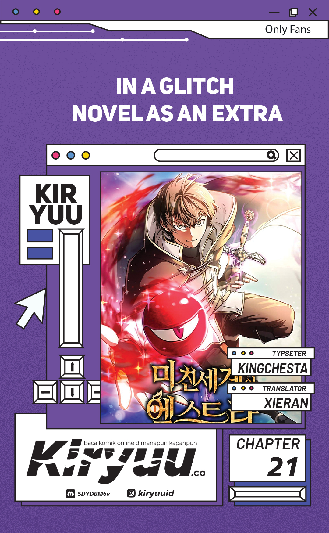 Baca Komik Stuck in a Glitch Novel as an Extra Chapter 21 Gambar 1