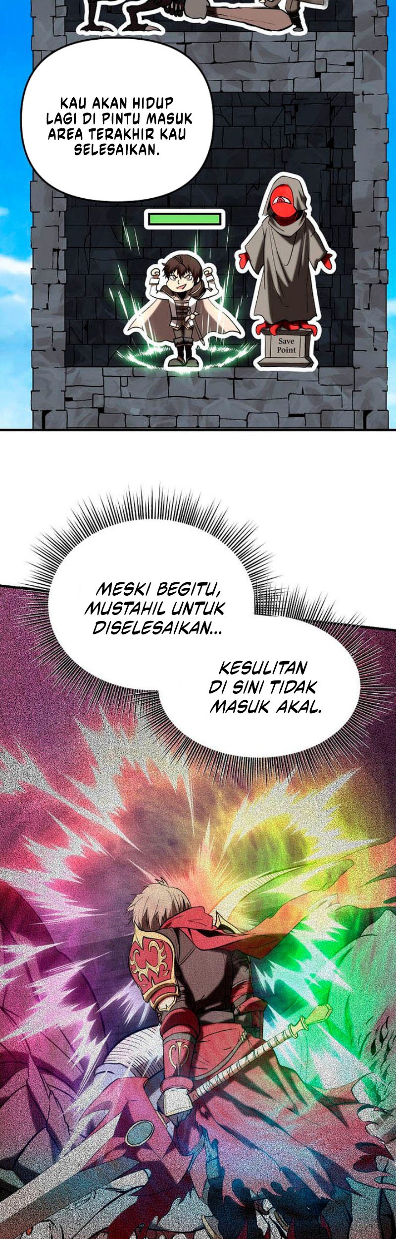Stuck in a Glitch Novel as an Extra Chapter 36 Gambar 44