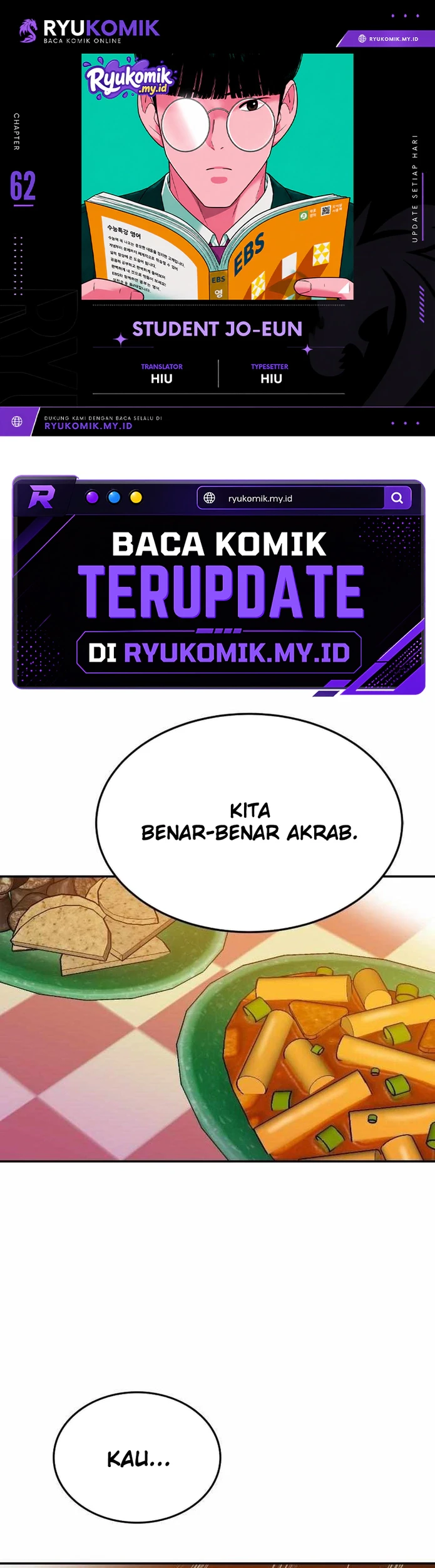 Komik Student Jo-Eun Chapter 62 gambar 1
