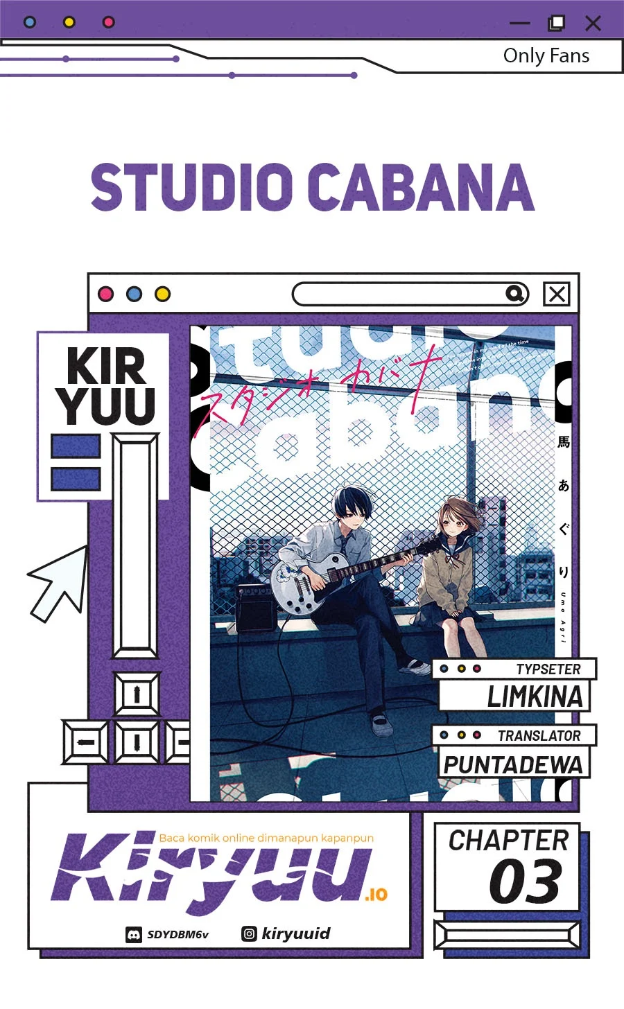 Komik Studio Cabana Chapter 3 gambar 1
