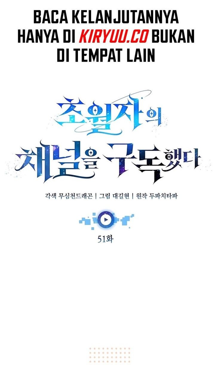 Subscribing to the Transcendent’s Channel Chapter 51 Gambar 8