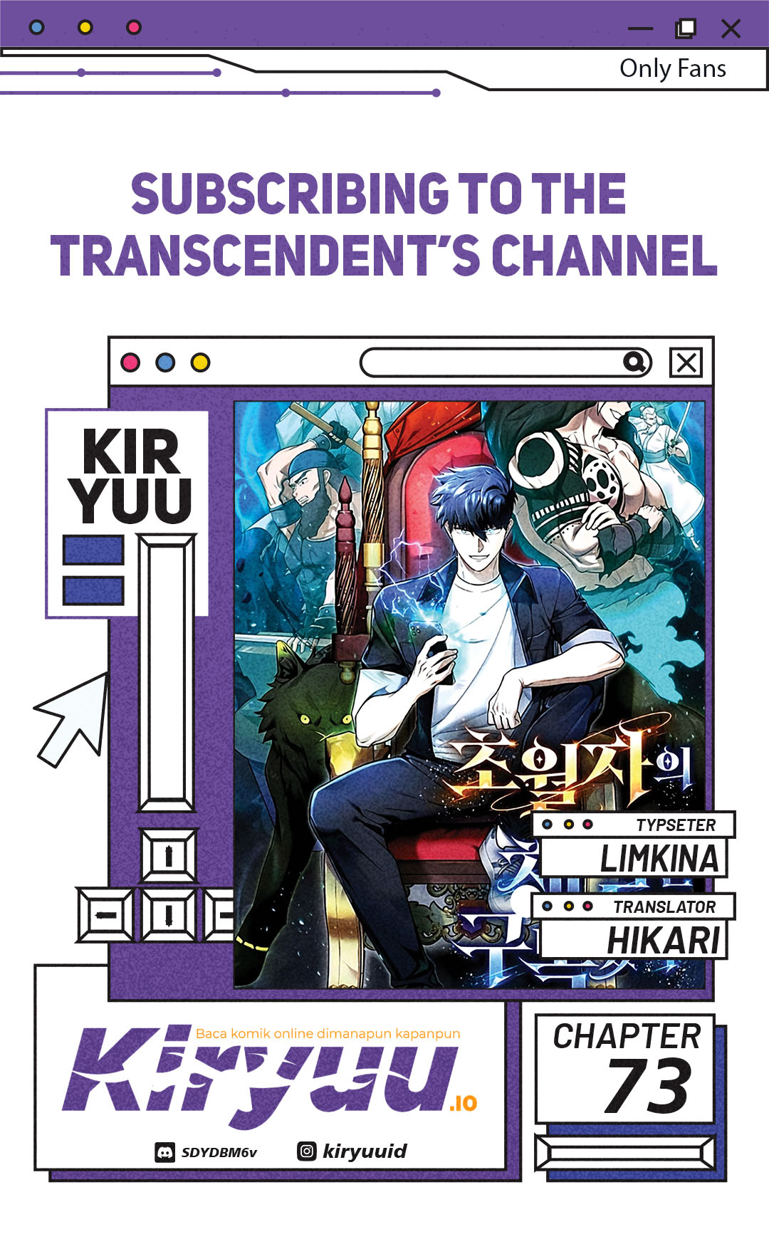 Baca Komik Subscribing to the Transcendent’s Channel Chapter 73 Gambar 1