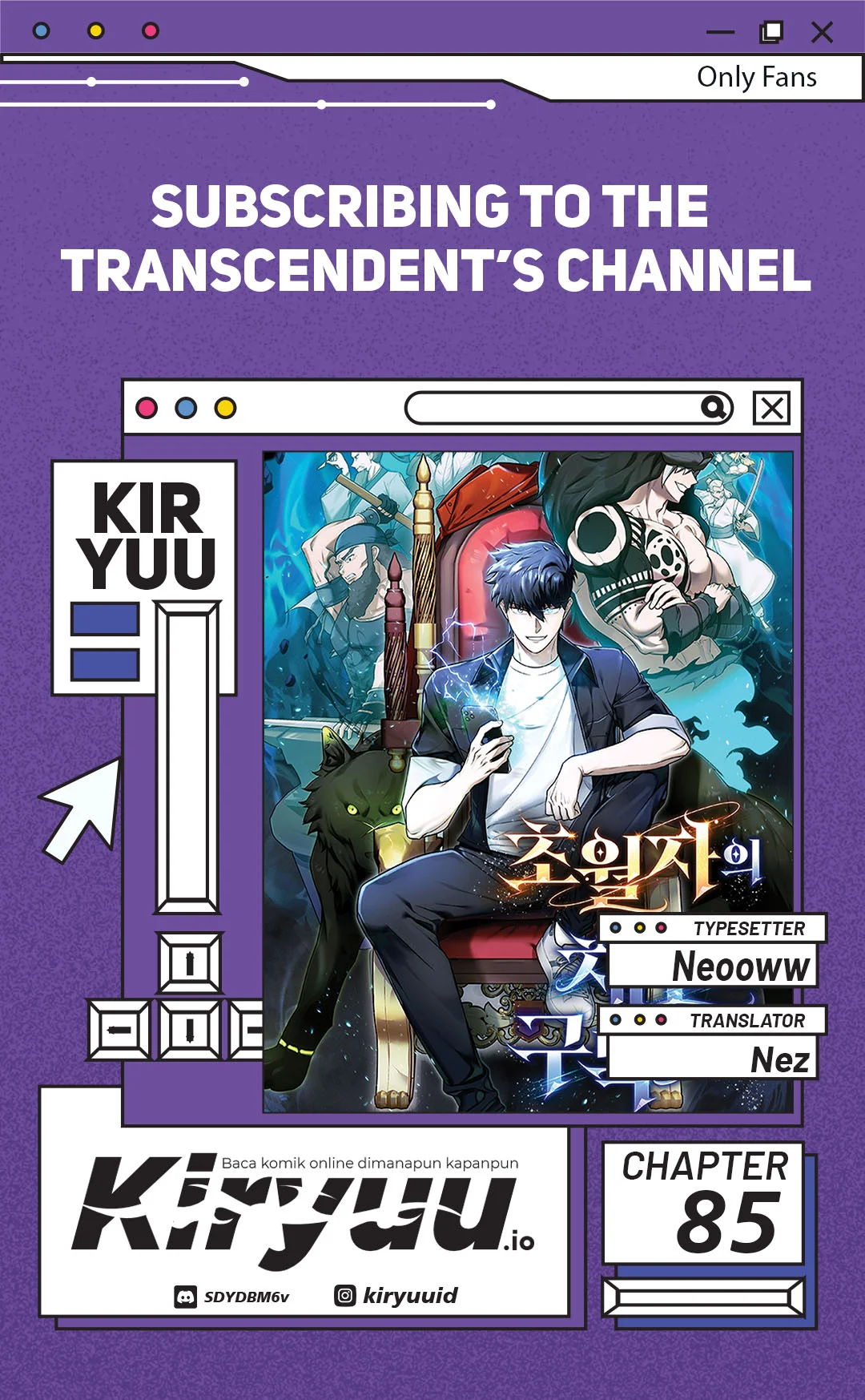 Komik Subscribing to the Transcendent’s Channel Chapter 85 gambar nomor 1