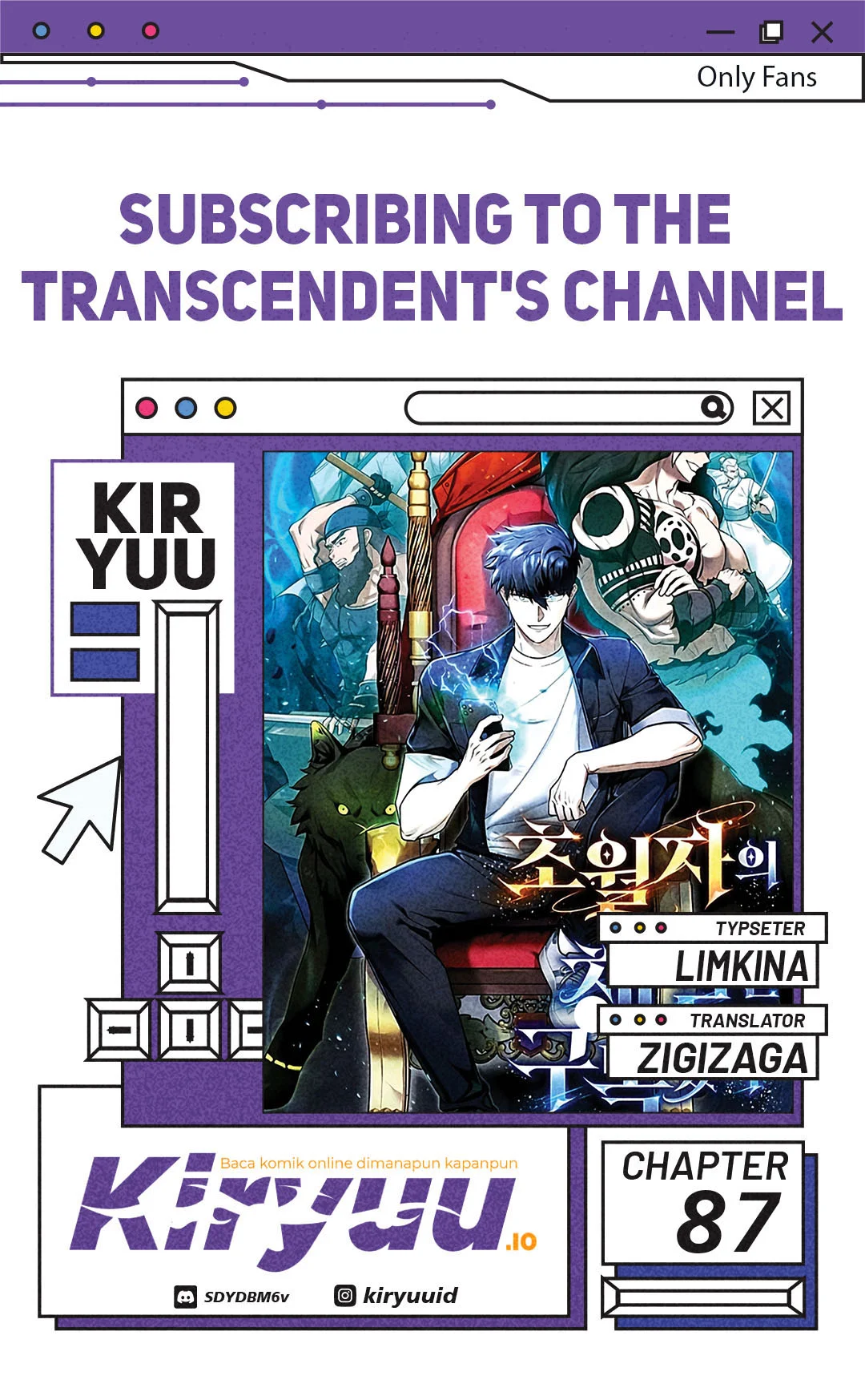 Komik Subscribing to the Transcendent’s Channel Chapter 87 gambar nomor 1