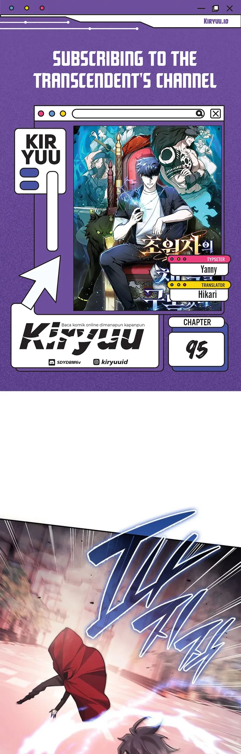 Komik Subscribing to the Transcendent’s Channel Chapter 95 gambar 1