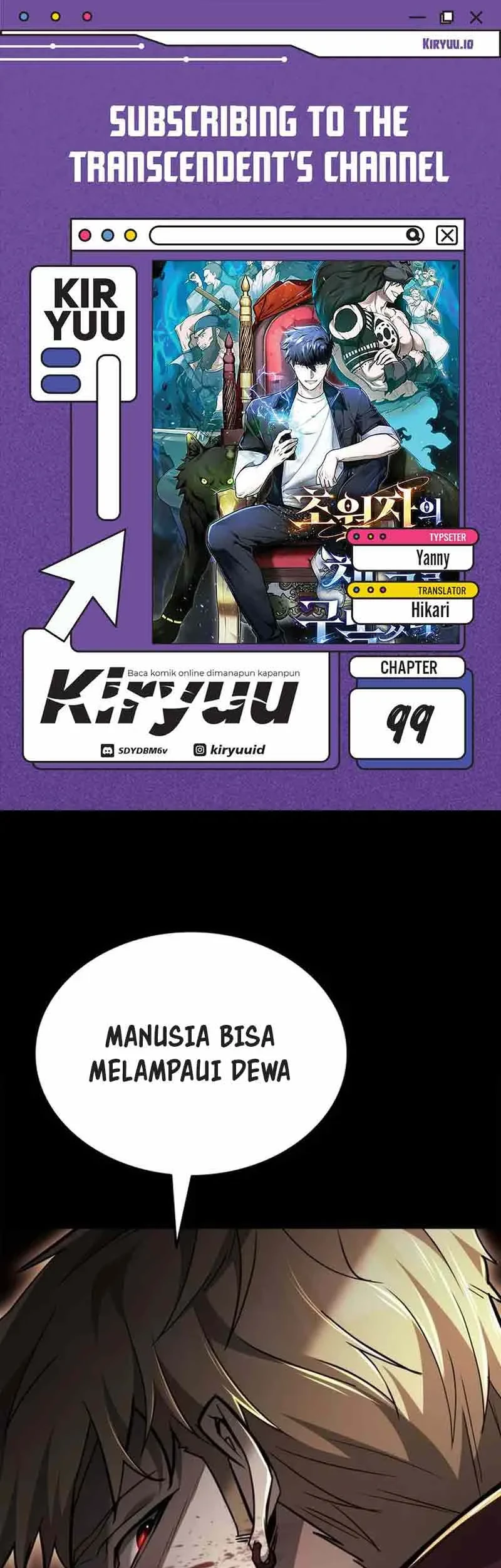 Komik Subscribing to the Transcendent’s Channel Chapter 99 gambar 1
