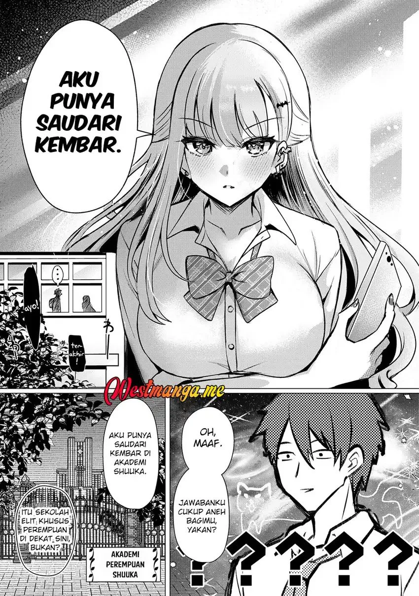 Suki na Ko ni Kokuttara Futago no Imouto ga Omake de Tsuitekita Chapter 1 Gambar 14