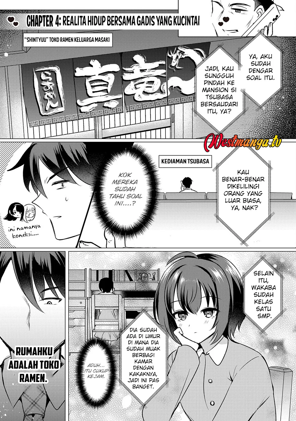 Manga Suki na Ko ni Kokuttara Futago no Imouto ga Omake de Tsuitekita Chapter 4 gambar 2