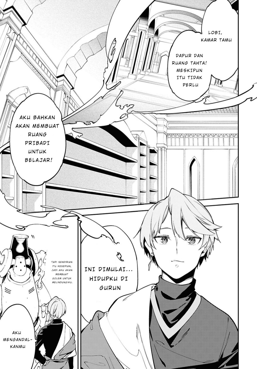 Suna Mahou de Suna no Oukoku o Tsukurou ~Sabaku ni Tsuihou Sareta kara Ganbatte Sokoku Ijou no Kokka o Tatete Mita~ Chapter 1 Gambar 23