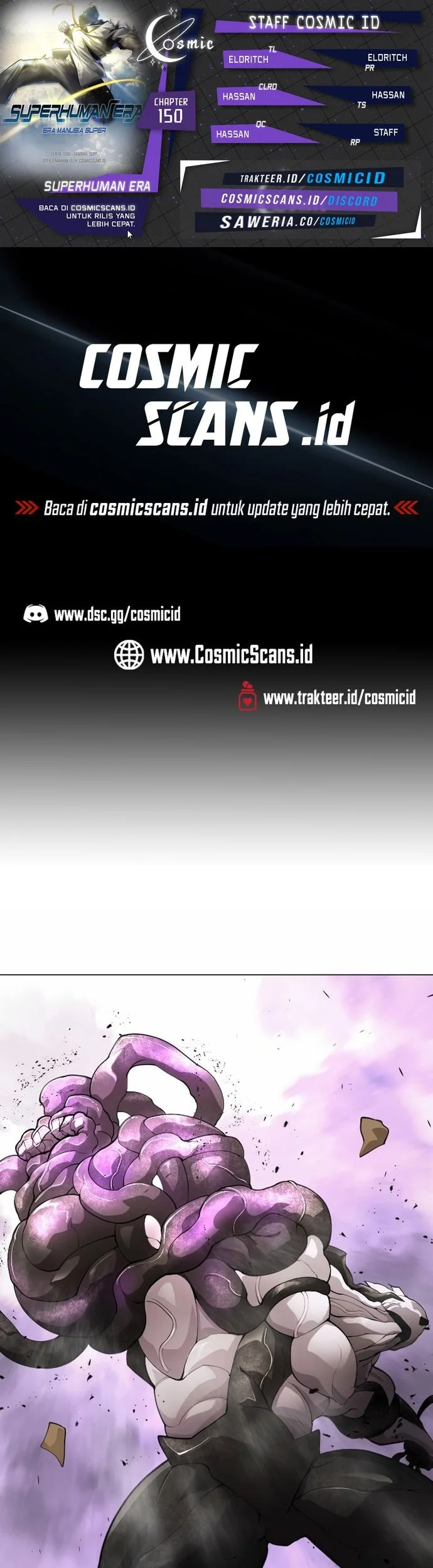 Komik Superhuman Era Chapter 150 gambar 1