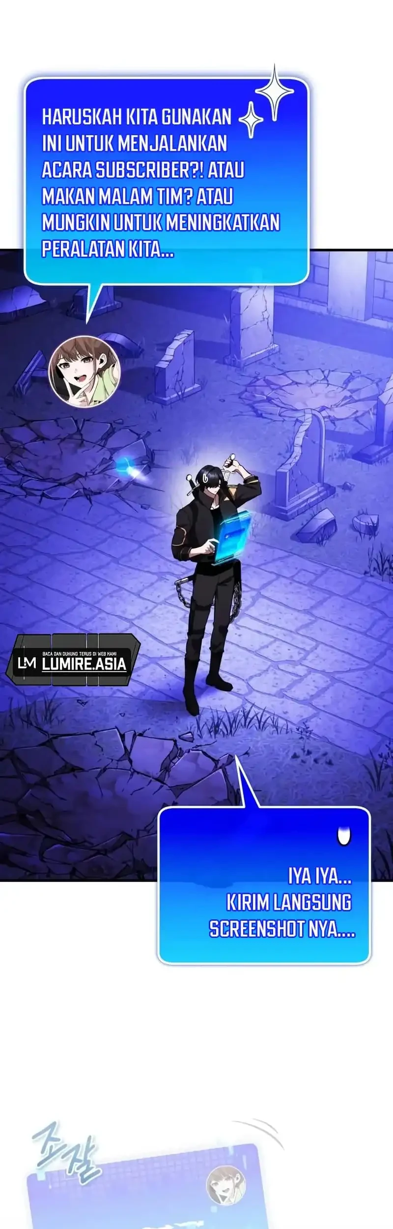 Superhuman Game Broadcast Chapter 12 Gambar 64