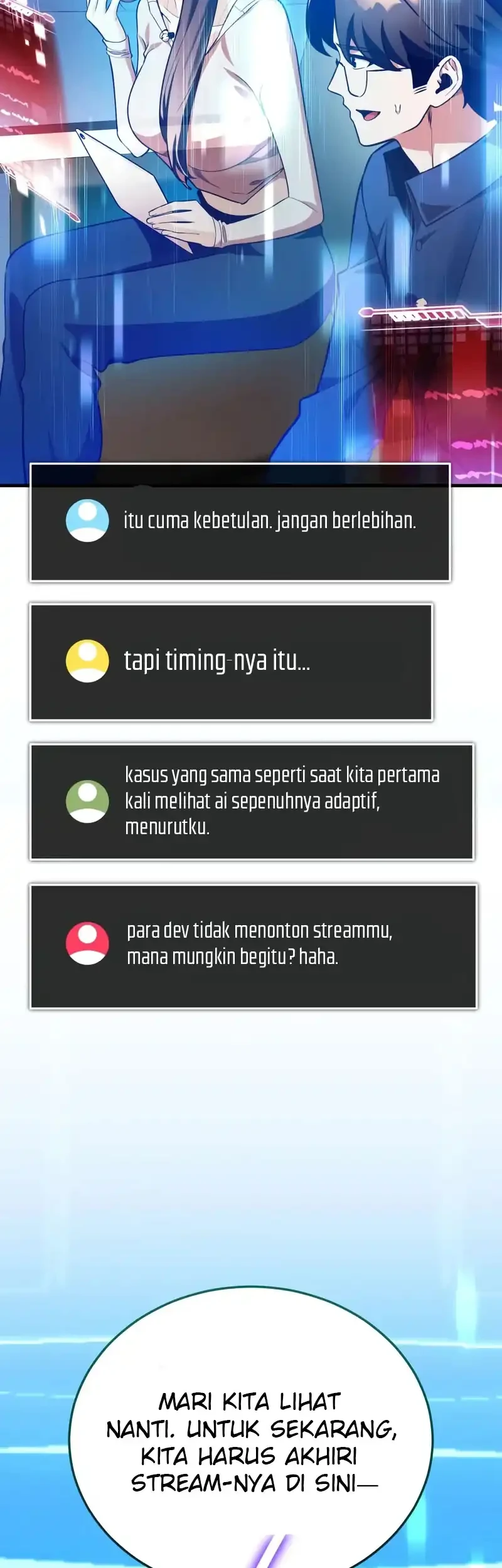 Superhuman Game Broadcast Chapter 14 Gambar 65